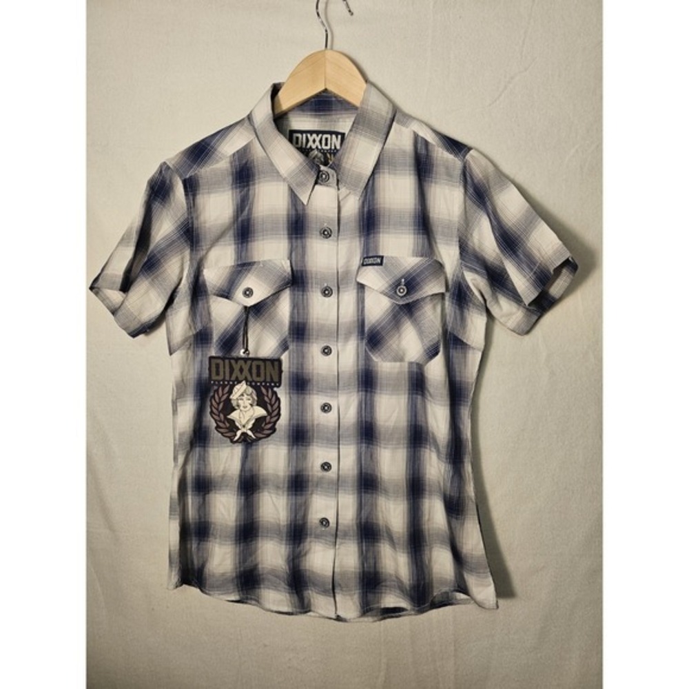 Dixxon Womens The White Cap Short Sleeve Size Medium K1003